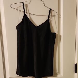Time and Tru Black V-Neck Camisole